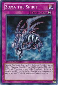 Zoma the Spirit - Gold Series: Haunted Mine YuGiOh trading card