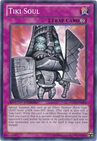 Tiki Soul trading card from Gold Series: Haunted Mine Tiki Soul - Gold Series: Haunted Mine YuGiOh trading card