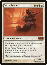 Serra Avatar - Magic 2013 (M13) (M13) #32 - Mythic Magic: The Gathering Trading Card