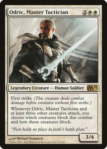 Odric, Master Tactician - Magic 2013 (M13) (M13) #23 - Rare Magic: The Gathering Trading Card