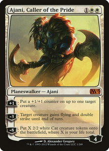 Ajani, Caller of the Pride - Magic 2013 (M13) (M13) #1 - Mythic Rare Magic: The Gathering Trading Card