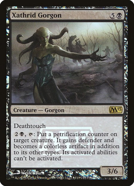 Xathrid Gorgon - Prerelease Cards Magic: The Gathering trading card