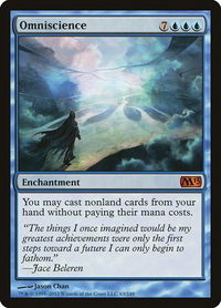 Omniscience - Magic 2013 (M13) (M13) #63 - Mythic Magic: The Gathering Trading Card