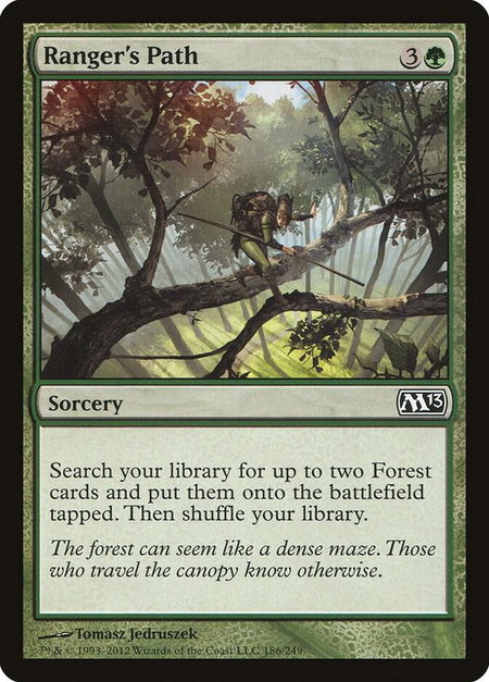 Ranger's Path - Magic 2013 (M13) Magic: The Gathering trading card