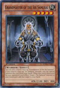 Grandmaster of the Six Samurai - Structure Deck: Samurai Warlords (SDWA) #SDWA-EN002 - Common / Short Print YuGiOh Trading Card