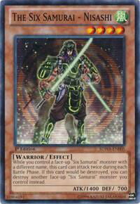 The Six Samurai - Nisashi - Structure Deck: Samurai Warlords (SDWA) #SDWA-EN005 - Common / Short Print YuGiOh Trading Card