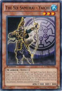 The Six Samurai - Yaichi - Structure Deck: Samurai Warlords YuGiOh trading card