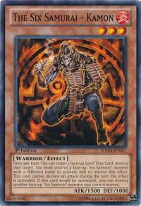 The Six Samurai - Kamon - Structure Deck: Samurai Warlords (SDWA) #SDWA-EN007 - Common / Short Print YuGiOh Trading Card