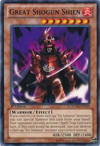 Great Shogun Shien - Structure Deck: Samurai Warlords (SDWA) #SDWA-EN009 - Common / Short Print YuGiOh Trading Card