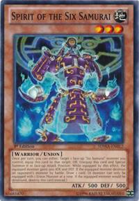 Spirit of the Six Samurai - Structure Deck: Samurai Warlords YuGiOh trading card