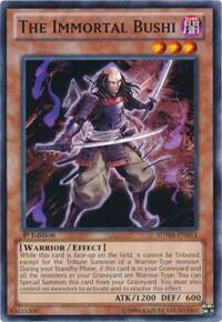 The Immortal Bushi - Structure Deck: Samurai Warlords (SDWA) #SDWA-EN014 - Common / Short Print YuGiOh Trading Card