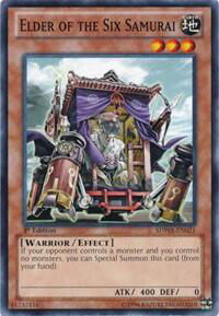 Elder of the Six Samurai - Structure Deck: Samurai Warlords (SDWA) #SDWA-EN021 - Common / Short Print YuGiOh Trading Card