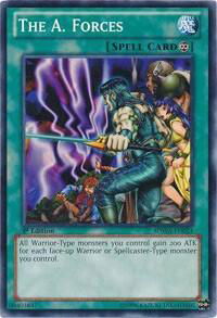The A. Forces - Structure Deck: Samurai Warlords (SDWA) #SDWA-EN024 - Common / Short Print YuGiOh Trading Card