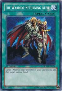 The Warrior Returning Alive trading card from Structure Deck: Samurai Warlords The Warrior Returning Alive - Structure Deck: Samurai Warlords YuGiOh trading card