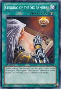 Cunning of the Six Samurai - Structure Deck: Samurai Warlords (SDWA) #SDWA-EN027 - Common / Short Print YuGiOh Trading Card