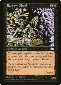Barrow Ghoul - Weatherlight (WTH) #61 - Common Magic: The Gathering Trading Card