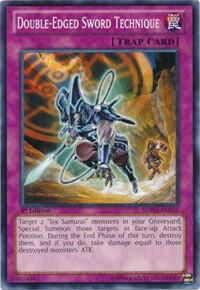 Double-Edged Sword Technique - Structure Deck: Samurai Warlords (SDWA) #SDWA-EN035 - Common / Short Print YuGiOh Trading Card