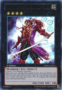 Shadow of the Six Samurai - Shien - Structure Deck: Samurai Warlords (SDWA) #SDWA-EN041 - Ultra Rare YuGiOh Trading Card