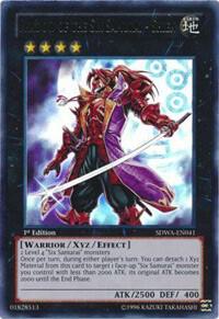 Shadow of the Six Samurai - Shien - Structure Deck: Samurai Warlords YuGiOh trading card