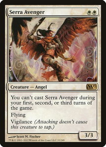Serra Avenger - Magic 2013 (M13) (M13) #33 - Rare Magic: The Gathering Trading Card