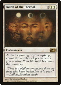 Touch of the Eternal - Magic 2013 (M13) (M13) #37 - Rare Magic: The Gathering Trading Card