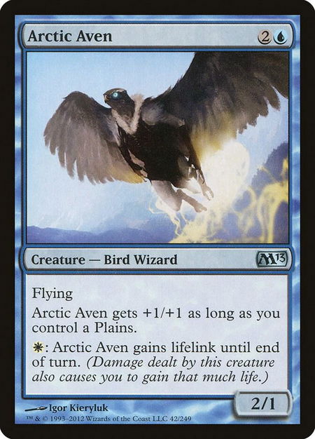 Arctic Aven - Magic 2013 (M13) Magic: The Gathering trading card