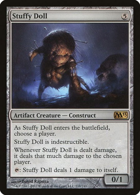 Stuffy Doll - Magic 2013 (M13) Magic: The Gathering trading card