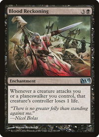 Blood Reckoning - Magic 2013 (M13) (M13) #81 - Uncommon Magic: The Gathering Trading Card