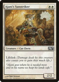 Ajani's Sunstriker - Magic 2013 (M13) (M13) #2 - Common Magic: The Gathering Trading Card