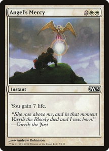 Angel's Mercy - Magic 2013 (M13) (M13) #3 - Common Magic: The Gathering Trading Card