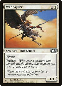 Aven Squire - Magic 2013 (M13) (M13) #6 - Common Magic: The Gathering Trading Card