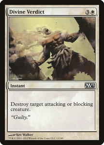 Divine Verdict - Magic 2013 (M13) (M13) #12 - Common Magic: The Gathering Trading Card