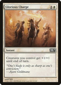 Glorious Charge - Magic 2013 (M13) (M13) #15 - Common Magic: The Gathering Trading Card