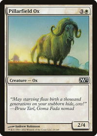 Pillarfield Ox - Magic 2013 (M13) (M13) #25 - Common Magic: The Gathering Trading Card