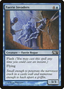 Faerie Invaders - Magic 2013 (M13) (M13) #51 - Common Magic: The Gathering Trading Card