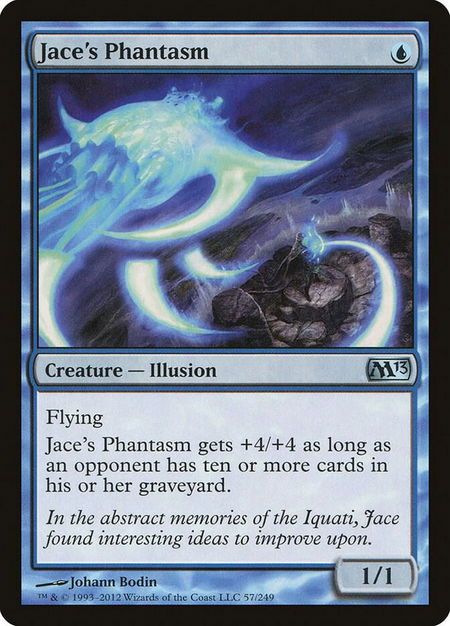 Jace's Phantasm - Magic 2013 (M13) Magic: The Gathering trading card