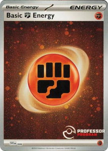 Fighting Energy (2023) - Professor Program Promos (PPP) #006 - Promo Pokémon Trading Card