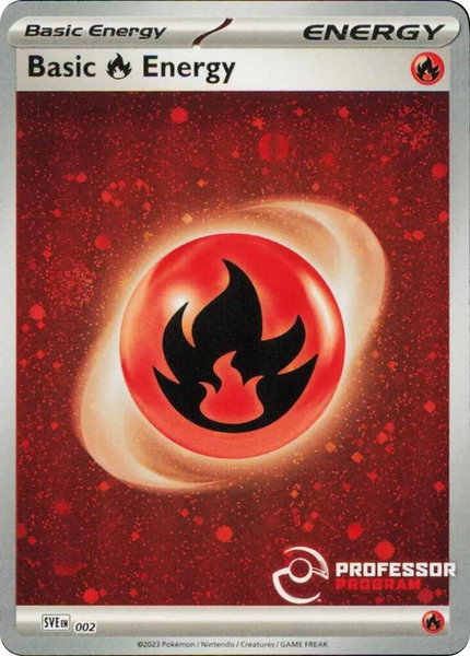 Fire Energy (2023) - Professor Program Promos Pokémon trading card