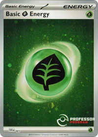 Grass Energy (2023) - Professor Program Promos (PPP) #001 - Promo Pokémon Trading Card