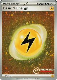 Lightning Energy (2023) - Professor Program Promos (PPP) #004 - Promo Pokémon Trading Card