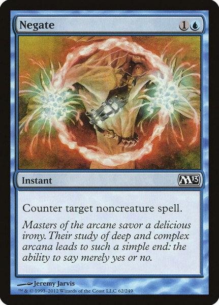 Negate - Magic 2013 (M13) Magic: The Gathering trading card
