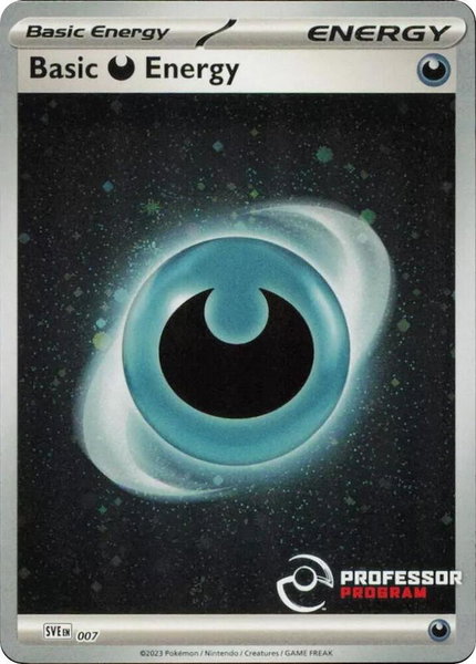 Darkness Energy (2023) - Professor Program Promos Pokémon trading card