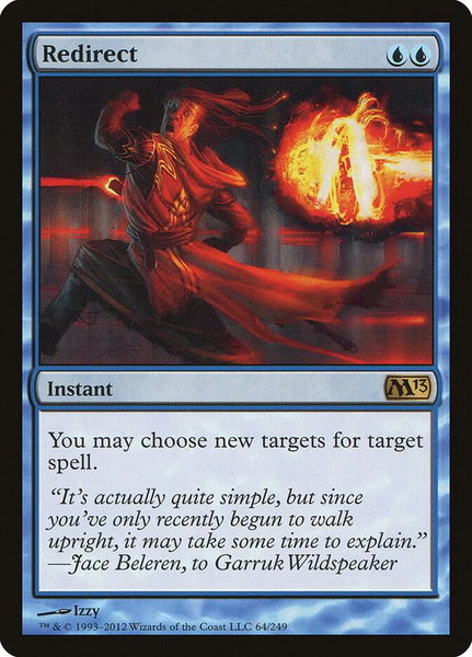 Redirect - Magic 2013 (M13) Magic: The Gathering trading card