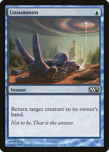 Unsummon - Magic 2013 (M13) (M13) #75 - Common Magic: The Gathering Trading Card