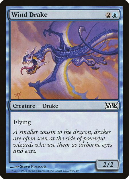 Wind Drake - Magic 2013 (M13) Magic: The Gathering trading card