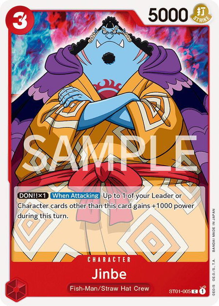 Jinbe - Revision Pack Cards One Piece trading card