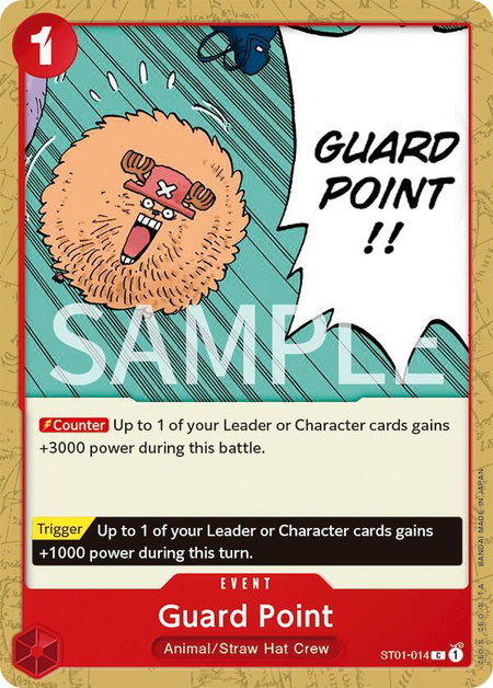 Guard Point - Revision Pack Cards One Piece trading card