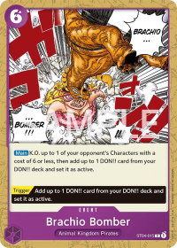 Brachio Bomber - Revision Pack Cards (OPRP) #ST04-015 - Common One Piece Trading Card