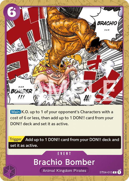 Brachio Bomber - Revision Pack Cards One Piece trading card