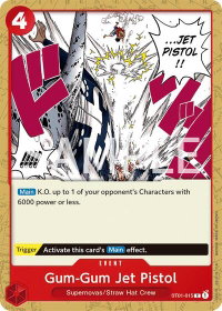 Gum-Gum Jet Pistol - Revision Pack Cards (OPRP) #ST01-015 - Common One Piece Trading Card